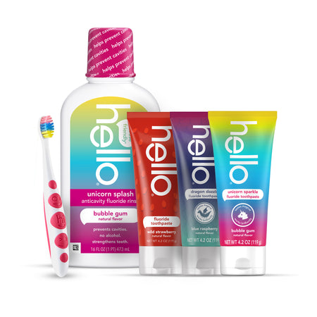 kids fluoride starter bundle